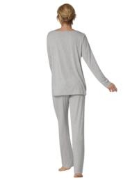 Triumph Amourette Pyjama Set Medium Grey Melange