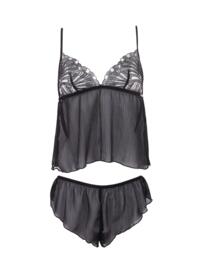 Bluebella Carrie Cami and Short Set Black 