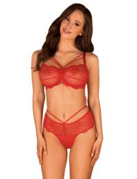 Obsessive Loventy 2 Piece Set Red