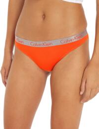 Calvin Klein 3-pack thongs RADIANT COTTON in light orange/ salmon