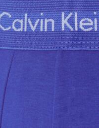 Calvin Klein Mens Cotton Stretch Three Pack Low Rise Trunks Black/Blue Shadow/Cobalt Water DTM WB 