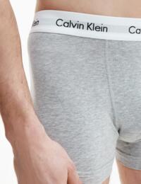 Calvin Klein Mens Cotton Stretch Trunk Three Pack Black/White/Grey Heather