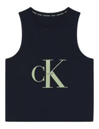 Calvin Klein CK One Cotton Pyjama Top Black