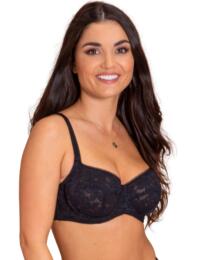 Pour Moi Reflection Side Support Bra - Black