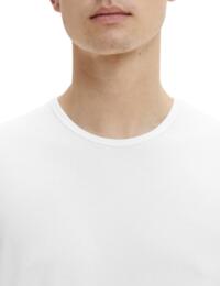 Calvin Klein Modern Cotton Crew Neck T-Shirt Two Pack - White