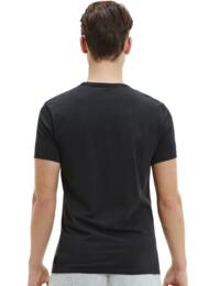 Calvin Klein Modern Cotton Crew Neck T-Shirt Two Pack - Black