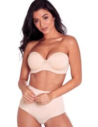 Pour Moi Definitions Strapless Bra Natural