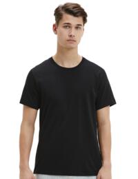 Calvin Klein Mens Cotton Classics Crew Neck T-Shirt 3 Pack Black/White/Grey Heather 