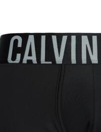 Calvin Klein Mens Intense Power Trunks 2 Pack Black/Grey Sky