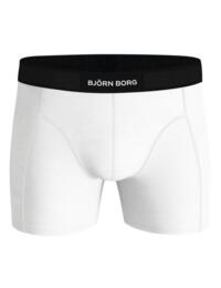 Bjorn Borg Premium Cotton Stretch Boxer 2 Pack White