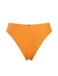 Panache Golden Hour High Leg Brazilian Bikini Brief Orange Zest