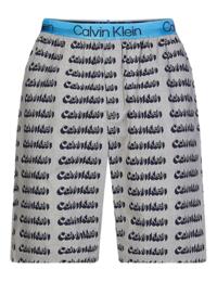 Calvin Klein Modern Structure Short Pyjama Set Blue Top/Shadow Print Bottom