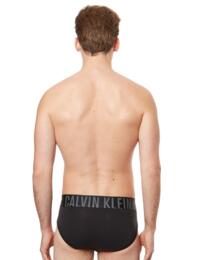 Calvin Klein Mens Intense Power Hip Brief 2 Pack Black/White/New Slate