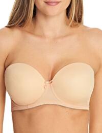 Freya Women's Deco AA4233 Nude UW Moulded Strapless Bra NWT Large Cup Sizes