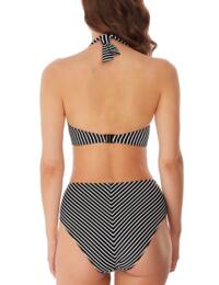 Freya Beach Hut Halter Bikini Top Black