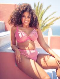 Curvy Kate Centre Stage Full Plunge Bra Pink