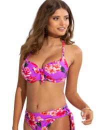 Pour Moi Getaway Underwired Bikini Top Ultraviolet Floral