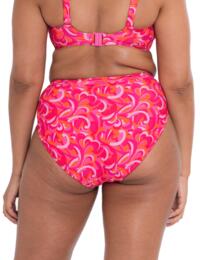 Curvy Kate Retro Wave High Waist Bikini Brief Print Mix