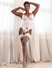 Scantilly by Curvy Kate Fascinate Thong White