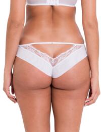 Scantilly by Curvy Kate Fascinate Brazilian Brief White
