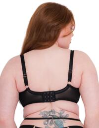 Scantilly by Curvy Kate Fatale Half Cup Padded Bra Black