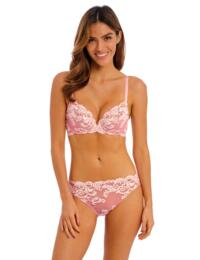 Wacoal Instant Icon Underwired Bra Bridal Rose/Crystal Pink