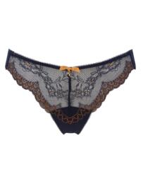 Gossard Superboost Lace Thong Midnight Blue/Gold