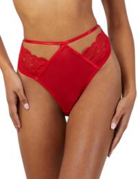 Wolf & Whistle Maisie High Waisted Thong Red