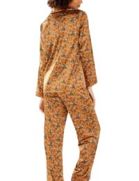 Chelsea Peers Long Pyjama Set Leopard Bee