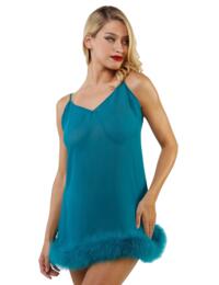 Bettie Page Babydoll Teal