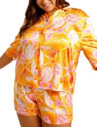 Chelsea Peers Short Pyjama Set Orange