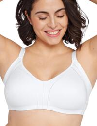 Naturana Everyday Minimizer Bra with Side Smoother White