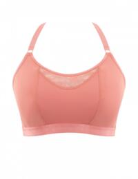 Cleo by Panache Freedom Non-Wired Bralette Bra Coral Rose
