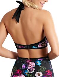  Panache Jolee Halter Triangle Bikini Top Floral Multi