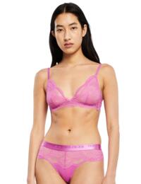 Tommy Hilfiger Lace Triangle Bra Lilac Orchid