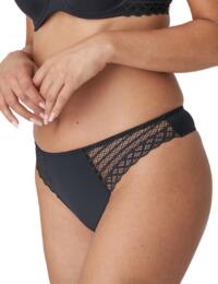 Prima Donna Twist East End Thong Charcoal