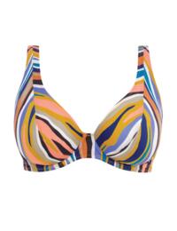 Freya Torra Bay Underwired High Apex Bikini Top Multi 