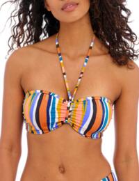 Freya Torra Bay Underwired Bandeau Bikini Top Multi