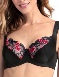 Miss Mary of Sweden Shine Full Cup Bra Black
