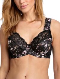 Miss Mary of Sweden Fauna Padded Full Cup Bra Black