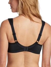 Miss Mary of Sweden Smooth Lacy T Shirt Bra Black