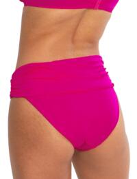 Pour Moi Azure Fold Over Bikini Brief Pink