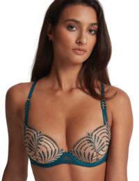 Aubade Hypnolove Moulded Plunge Bra Evergreen