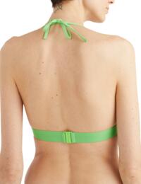  Tommy Hilfiger Original Triangle Bikini Top Spring Lime