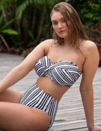 Fantasie Sunshine Coast High Waist Bikini Brief French Navy