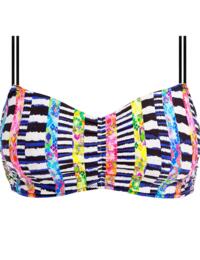 Freya Electro Rave Bralette Bikini Top Multi