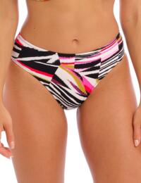 Fantasie Sanoa Island Mid Rise Bikini Brief Black