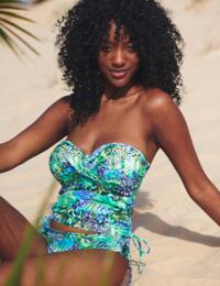 Panache Cape Verde Gathered Bikini Brief Wild Animal 