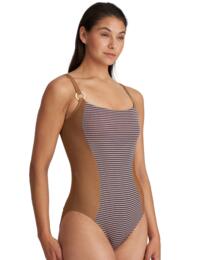 Marie Jo Saturna Padded Wireless Swimsuit Ocean Bronze