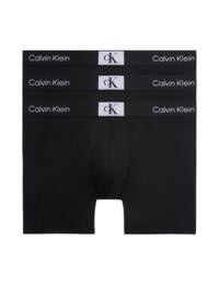 Calvin Klein Mens Boxer Brief 3pk Black